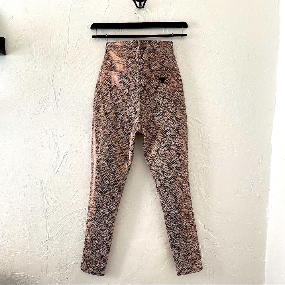 GUESS Snake Print Pants - Picture 2 of 5
